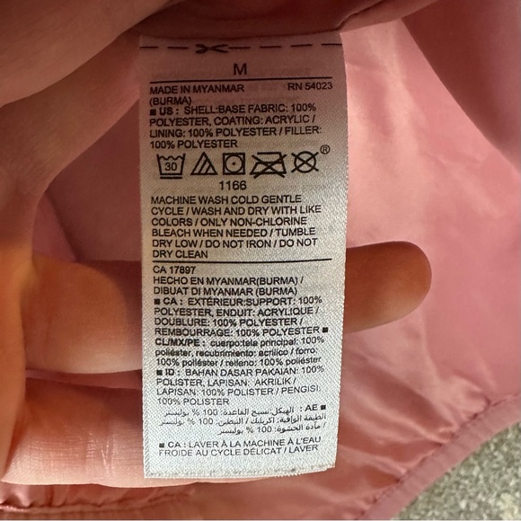 Old Navy Blush Pink Lightweight Quilted Puffer Vest - Picture 3 of 3